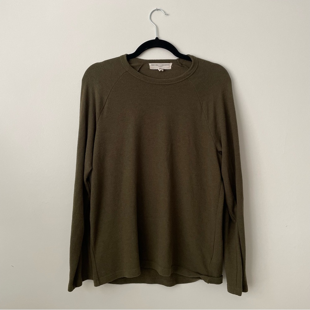 Urban Outfitters Women’s Green Long Sleeve Top